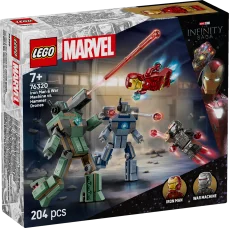76320 Iron Man ja Sõjamasin vs. haamerdroonid
