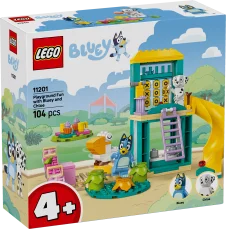 11201 Bluey ja Chloe lõbus mänguväljak