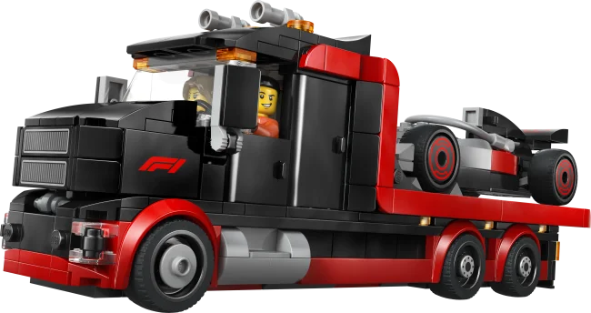 60493 F1® kravas auto ar Audi F1® sacīkšu auto