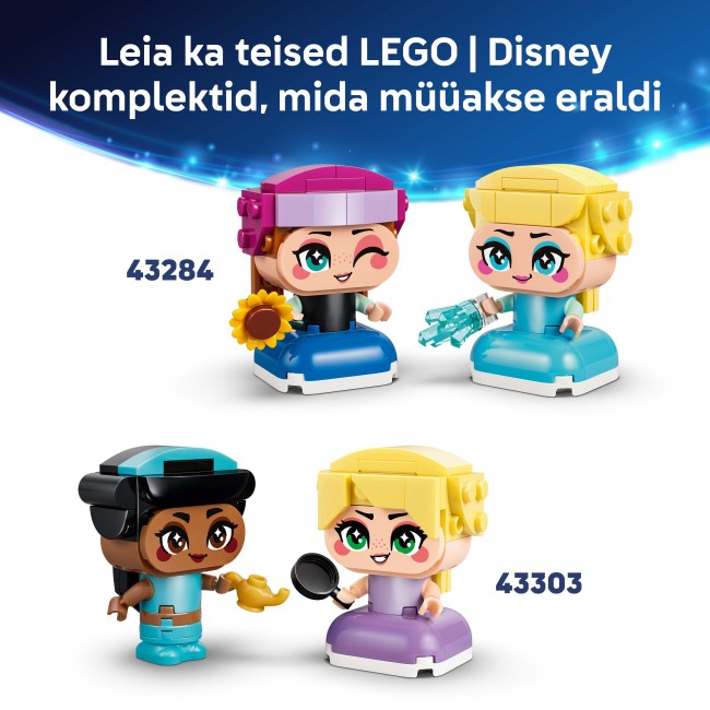 43291 Mini Belle ja Tiana lossiga