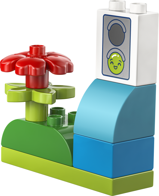 10471 Синий полицейский мотоцикл