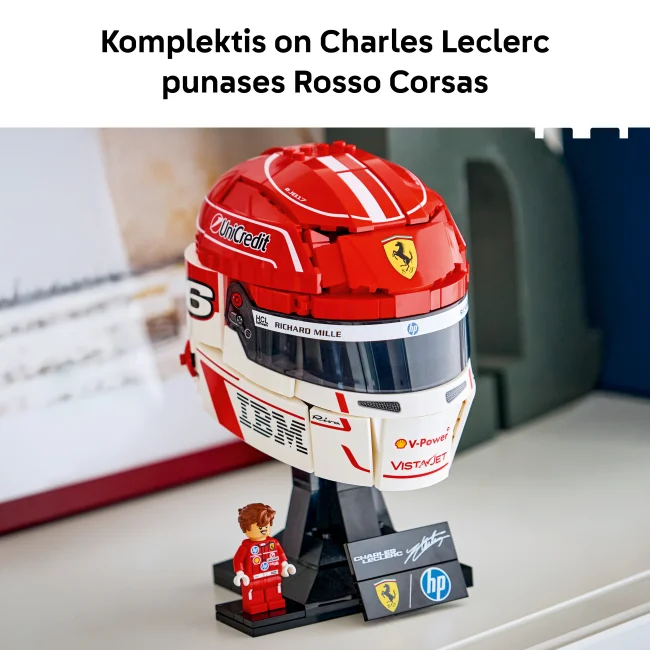 43014 Scuderia Ferrari HP ‑kypärä – Charles Leclerc