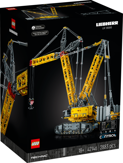 42146 Kāpurķēžu celtnis Liebherr LR 13000