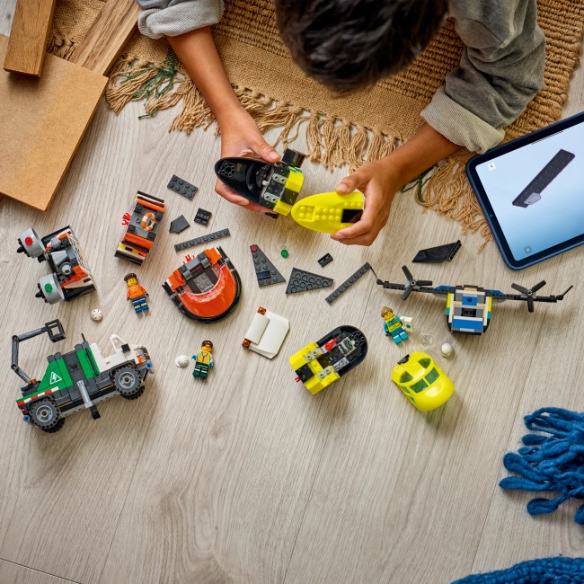 60505 Lidmašīna, avārijas dienesta auto un transportlīdzeklis uz gaisa spilvena