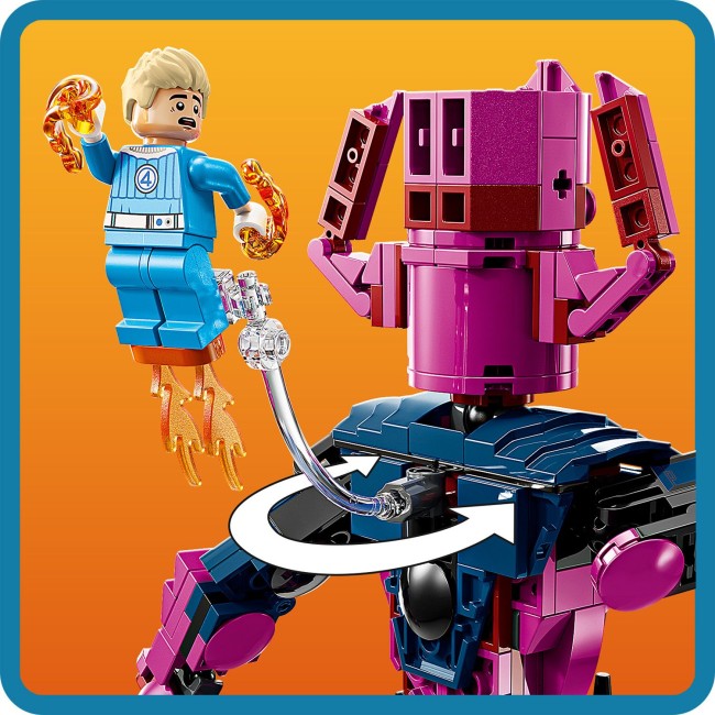 76316 Fantastiline nelik vs. Galactus ehitusfiguur