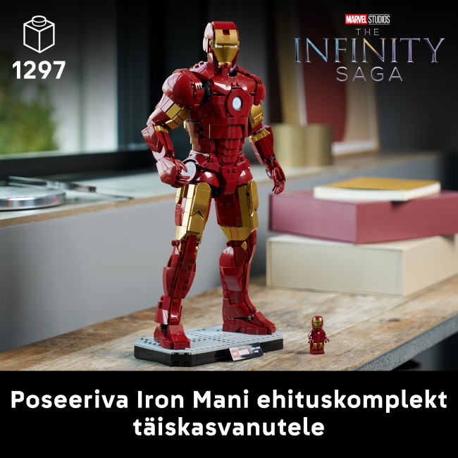 76344 Iron Man Mark 3 Kolekcionāra izdevums