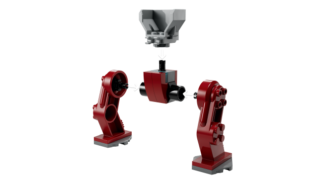 76263 Iron Manin Hulkbuster vs.  Thanos