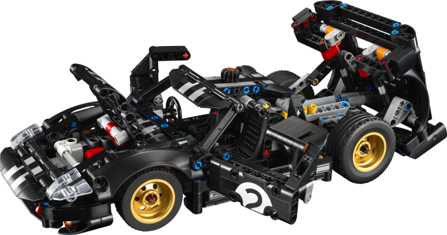 42223 1966 Ford GT40 MKII ‑kilpa-auto