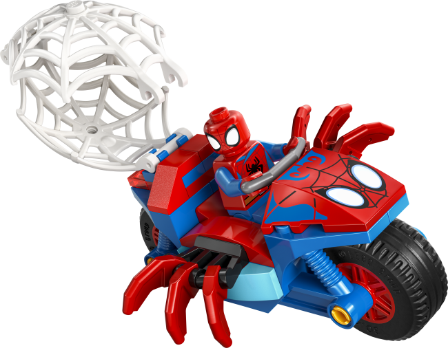 11206 Spidey uz motocikla pret Degunradzi