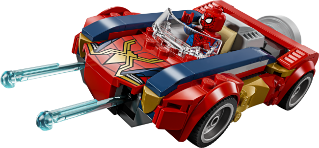 76336 Spider-Mani auto vs. mürgine Wolverine