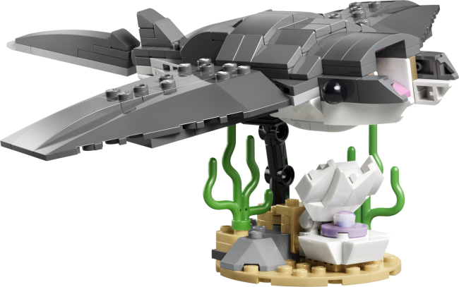 31381 Злобная акула и сундук с сокровищами