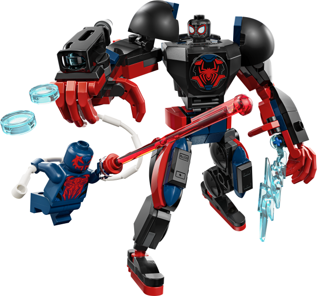 76337 Miles Moralesin robotti vastaan Spider-Man 2099