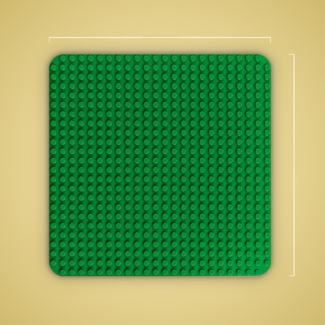 10980 LEGO® DUPLO® Suur roheline ehitusplaat