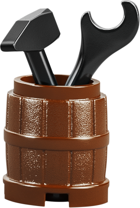 71857 Uzbrukums nindzju koka mājiņai