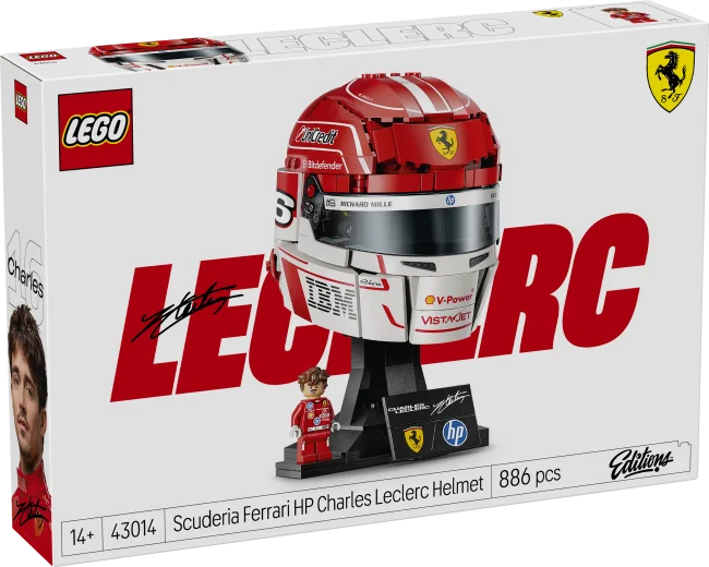 43014 Scuderia Ferrari HP ‑kypärä – Charles Leclerc