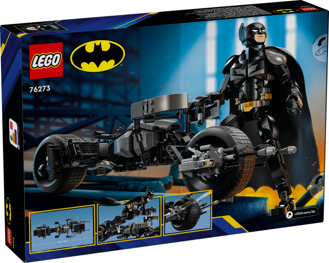 76273 Batman™-i ehitusfiguur ja Bat-Pod Bike
