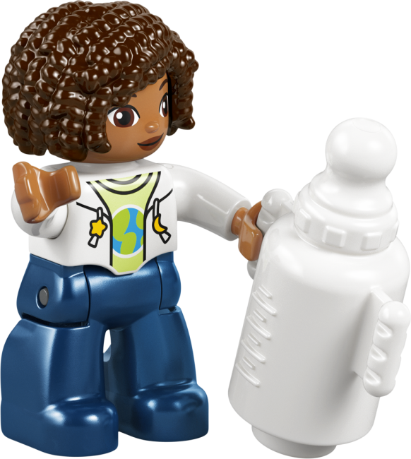 10470 Современный дом для семьи с фигурками 3 в 1