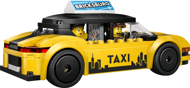 60487 Dzeltenais taksometrs