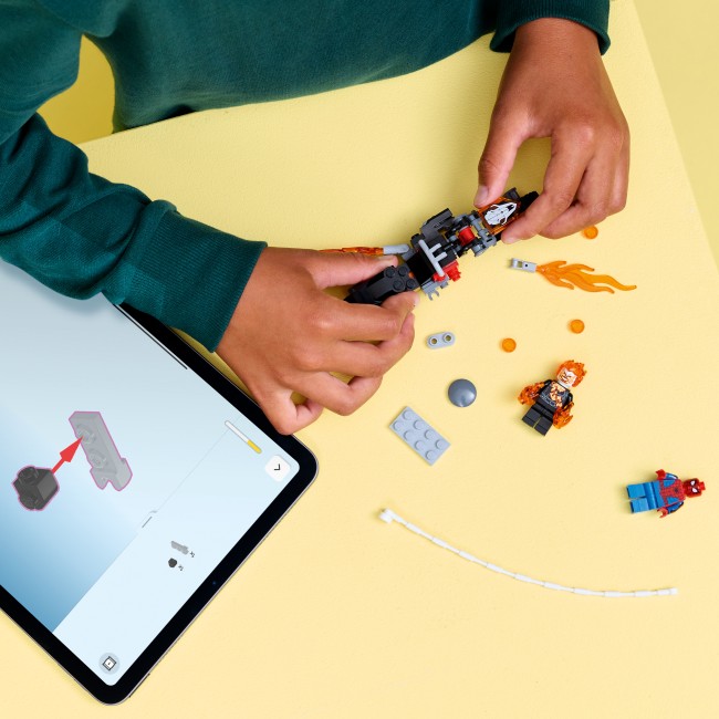 76335 Spider-Man vastaan Aaveajajan moottoripyörä