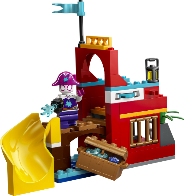 11208 Spidey komandas pirātu kuģis