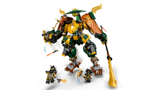71794 Lloydi ja Arini ninjatiimi robotid