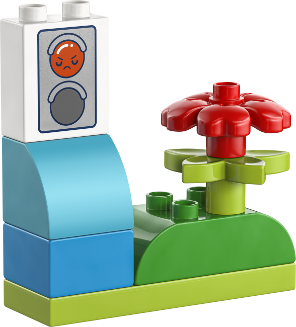 10471 Синий полицейский мотоцикл