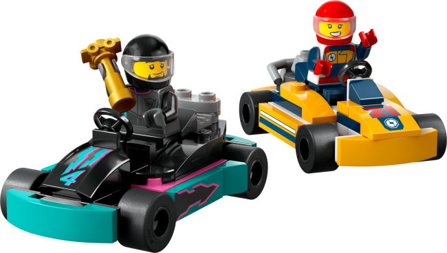 60400 Go-Kart-autot ja kilpakuljettajat