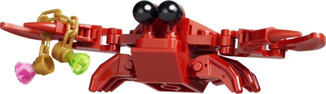 31381 Злобная акула и сундук с сокровищами