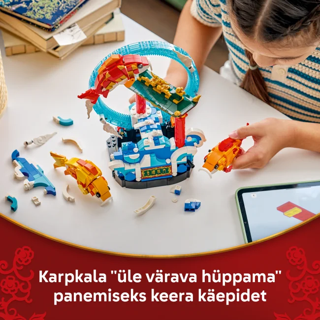 80120 Karpkala hüppamas