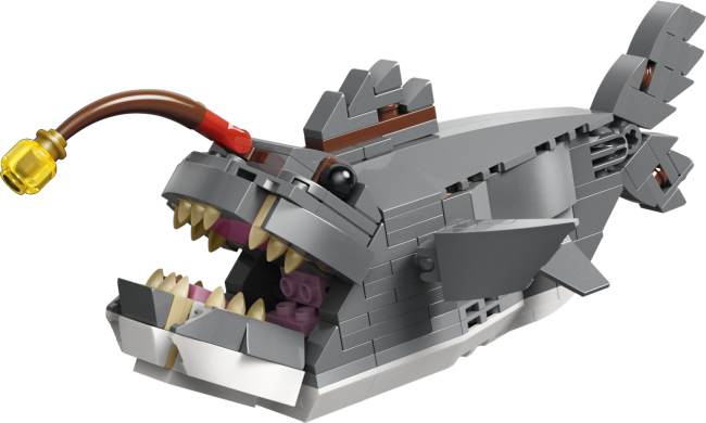 31381 Злобная акула и сундук с сокровищами