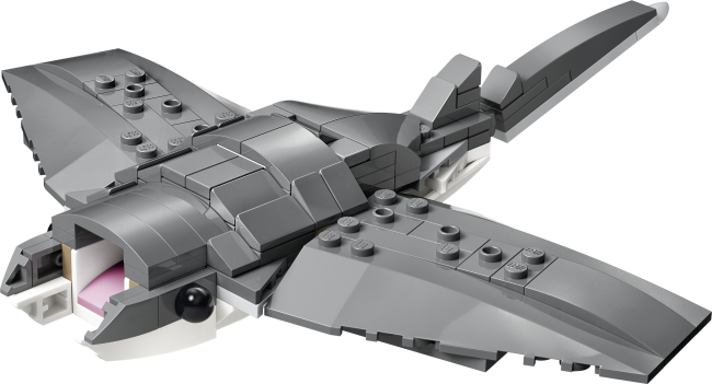 31381 Злобная акула и сундук с сокровищами