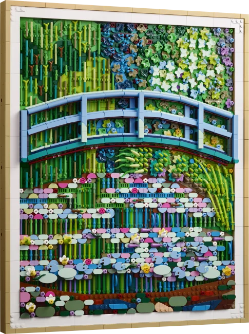 31220 Klods Monē – Ūdensrozes un japāņu tiltiņš