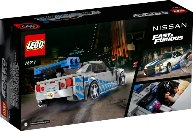 76917 2 Fast 2 Furious Nissan Skyline GT-R (R34)