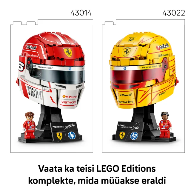 43022 Scuderia Ferrari HP -kypärä – Lewis Hamilton