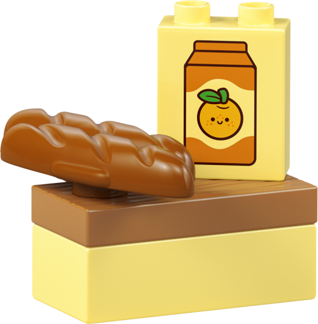 10470 Современный дом для семьи с фигурками 3 в 1