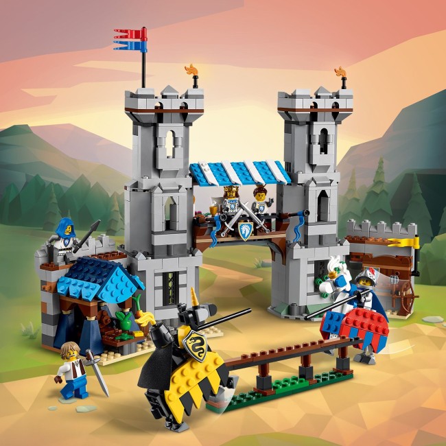 31168 Keskaegne hoburüütli loss