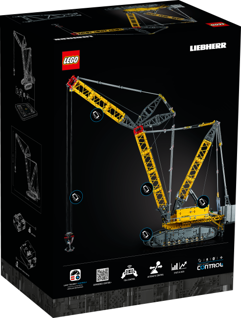 42146 Kāpurķēžu celtnis Liebherr LR 13000