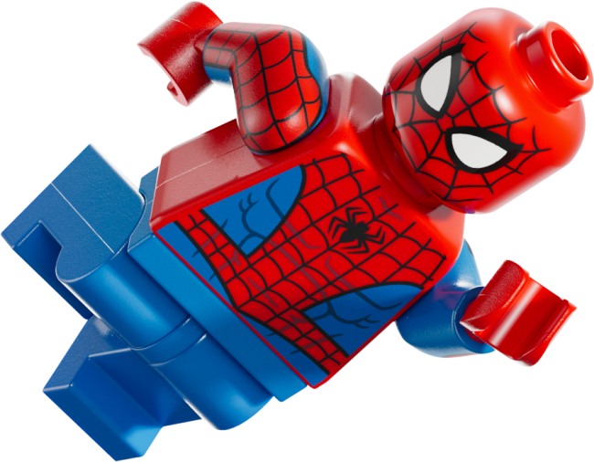 76309 Spider-Man vastaan Venom-muskeliauto