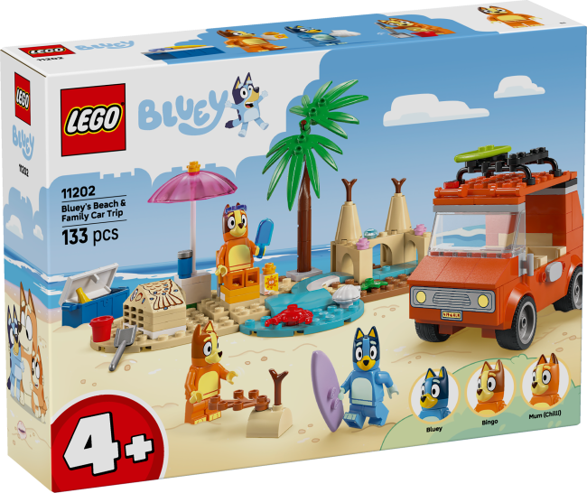 11202 Bluey ranna- ja autoreis perega