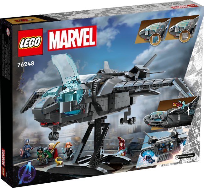 76248 Avengersin Quinjet