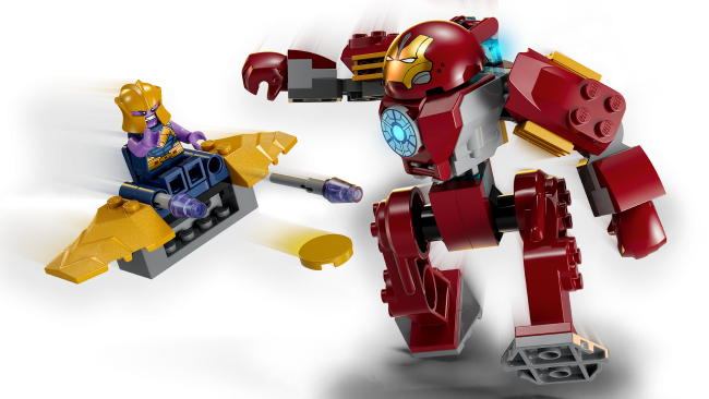 76263 Iron Manin Hulkbuster vs.  Thanos