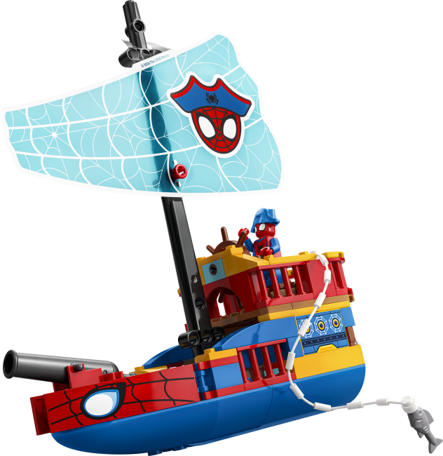 11208 Spidey komandas pirātu kuģis