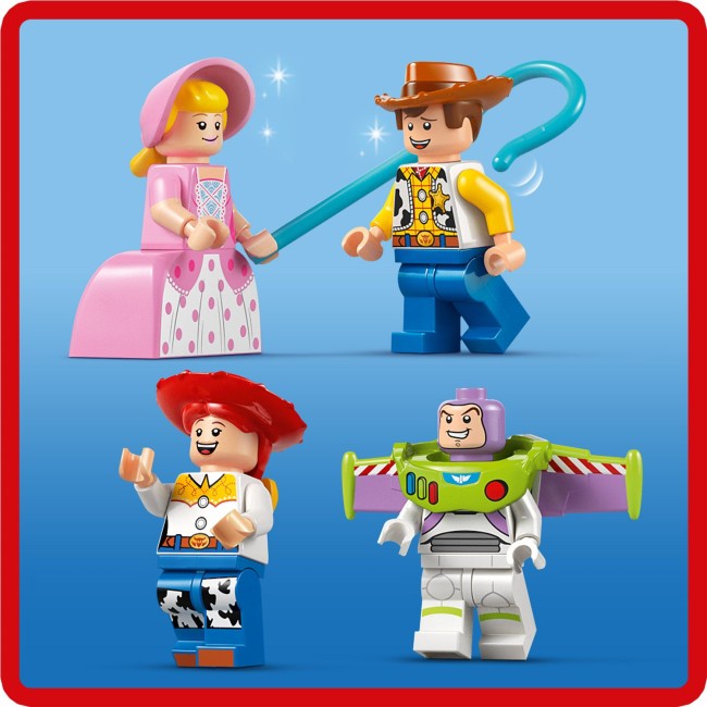 43264 Toy Story tähistamise rong ja RC auto