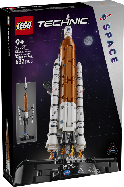 42221 NASA Artemis palaišanas sistēmas raķete