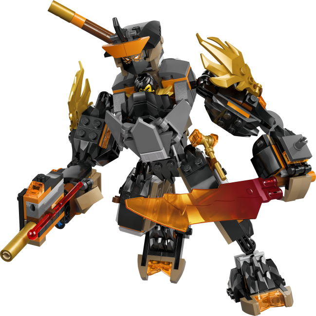 71854 Cole Misiju robots un Pūķis Zane