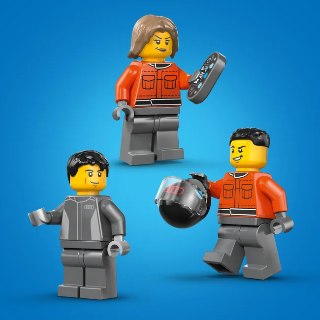 60493 F1® kravas auto ar Audi F1® sacīkšu auto