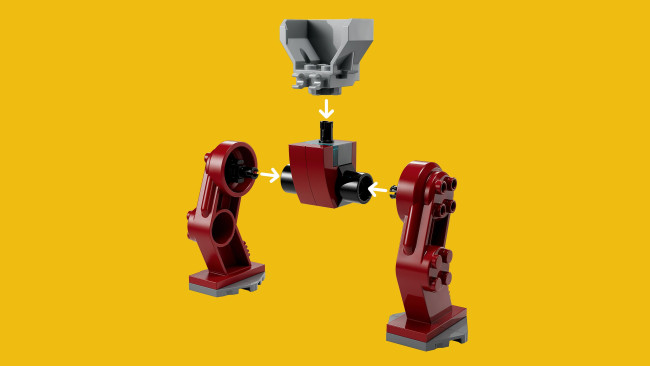 76263 Iron Manin Hulkbuster vs.  Thanos