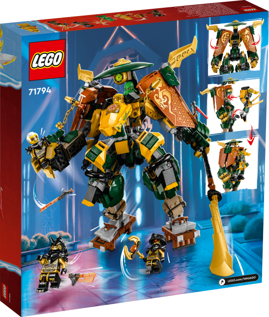 71794 Lloydi ja Arini ninjatiimi robotid