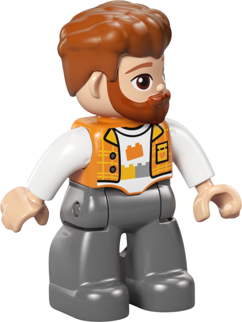 10470 Современный дом для семьи с фигурками 3 в 1