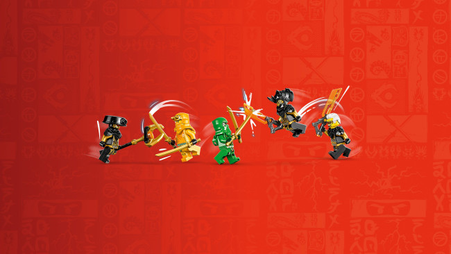 71794 Lloydi ja Arini ninjatiimi robotid